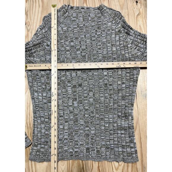 Sag Harbor Sport Green Sweater - Size XL Long Sleeve Marled - Picture 6 of 6